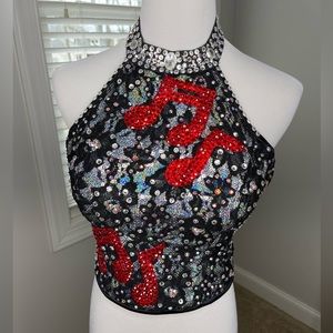 Musical Note Dance Costume